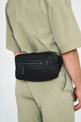 “Oni Veggie” x Mushroom Leather Crossbody Bag