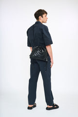 Recycled ECO Leather Drawstring Bag