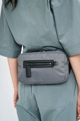 “Oni Veggie” x Mushroom Leather Crossbody Bag