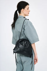 Recycled ECO Leather Drawstring Bag