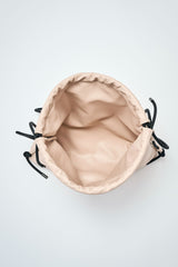 Recycled ECO Leather Drawstring Bag