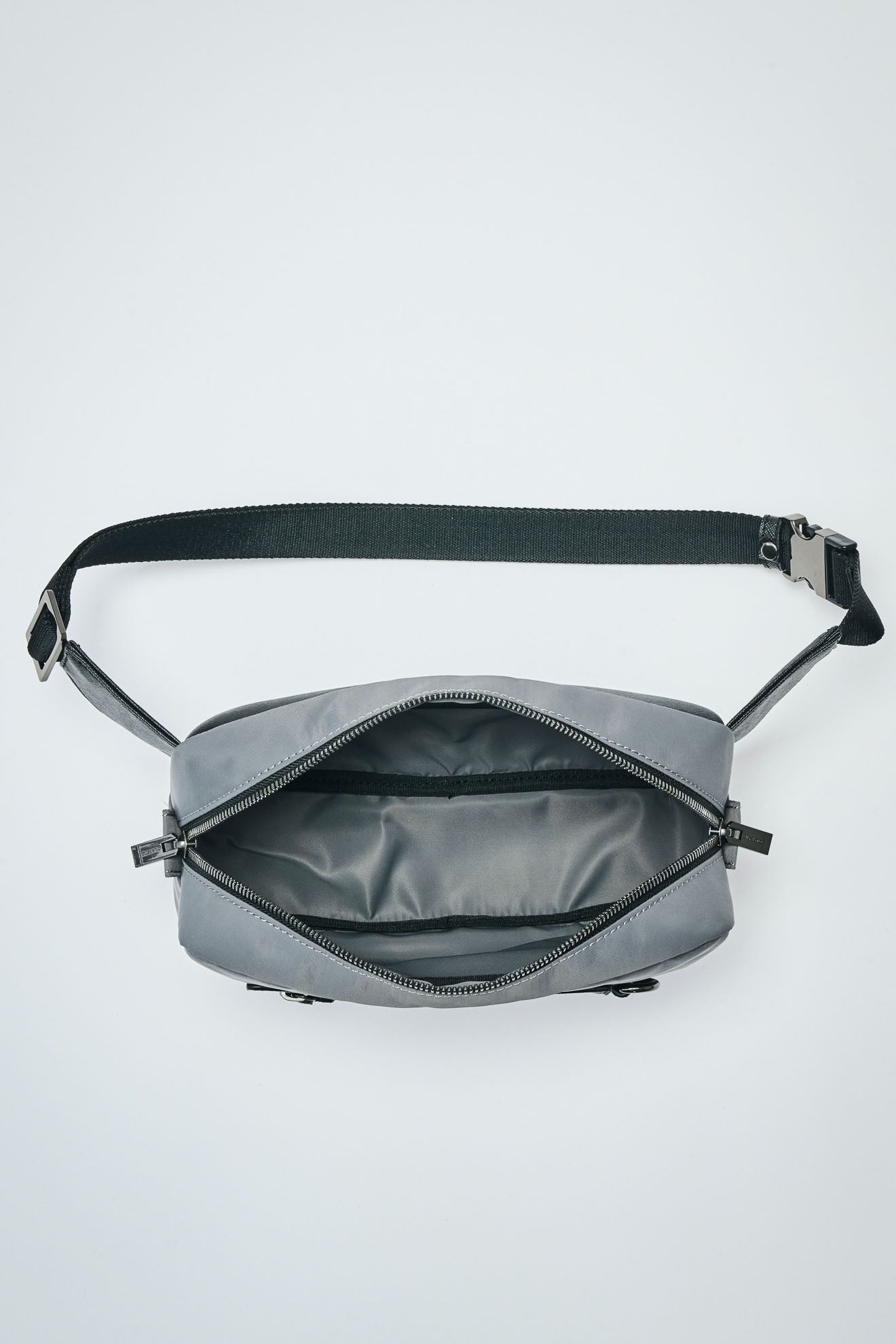 “Oni Veggie” x Mushroom Leather Crossbody Bag