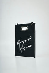 Organic Cotton x Apple Leather Record Bag