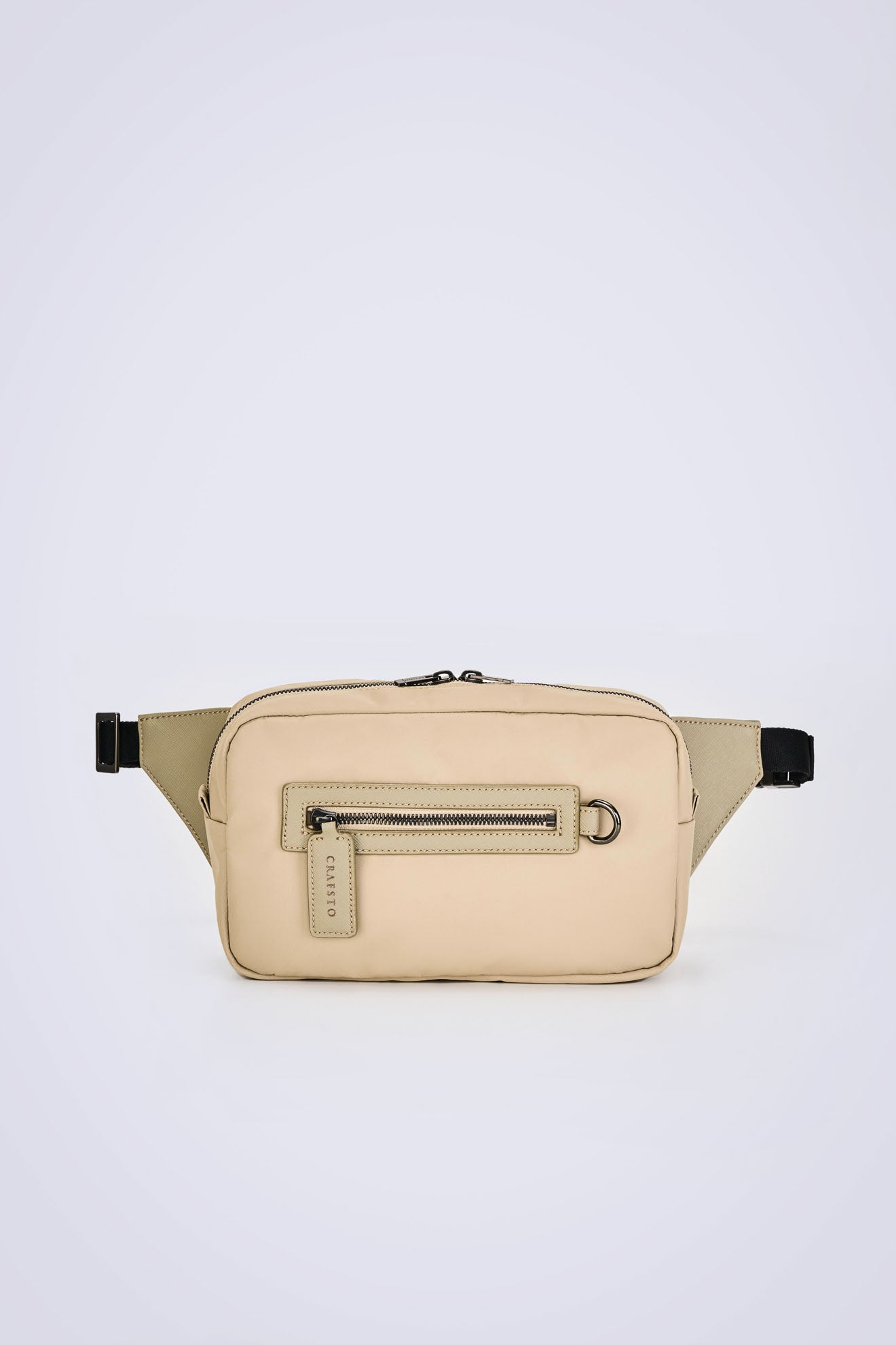 “Oni Veggie” x Mushroom Leather Crossbody Bag
