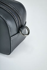 Mushroom Leather Travel Pouch