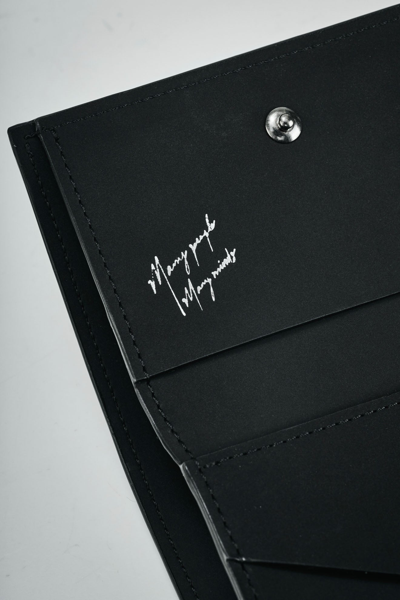 Corn Leather Graphic Trifold Wallet