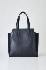 Cactus leather horizontal tote bag