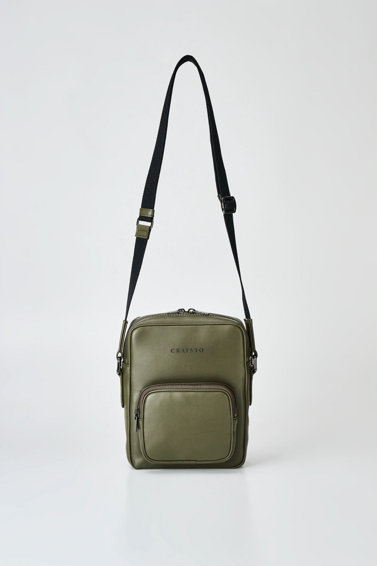 Cactus Leather CrossbodyBag (square)