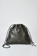 Recycled ECO Leather Drawstring Bag