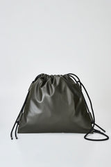 Recycled ECO Leather Drawstring Bag