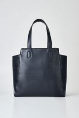 Cactus leather horizontal tote bag