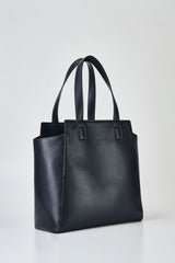 Cactus leather horizontal tote bag