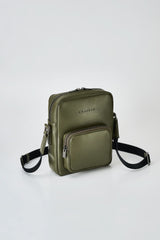 Cactus Leather CrossbodyBag (square)