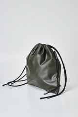 Recycled ECO Leather Drawstring Bag