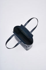 Cactus leather horizontal tote bag