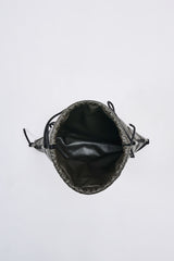 Recycled ECO Leather Drawstring Bag