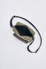 Cactus Leather CrossbodyBag (square)