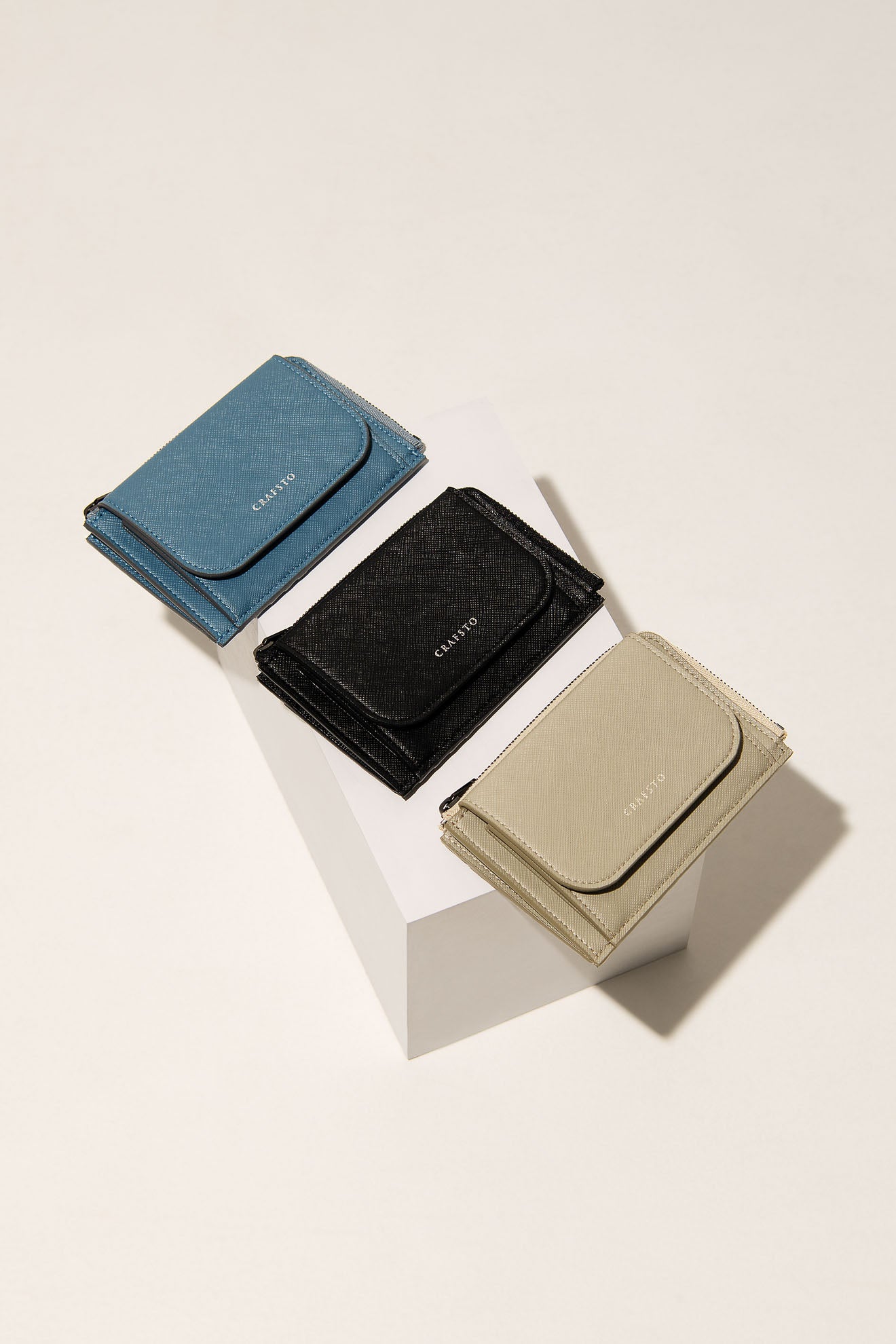 Mushroom Leather Fragment Case w/ Flap
