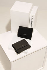 Corn Leather Graphic Trifold Wallet