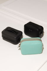 Mushroom Leather Travel Pouch