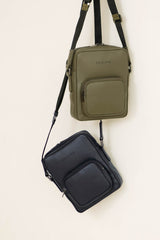 Cactus Leather CrossbodyBag (square)