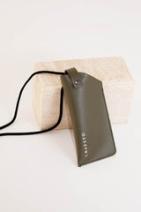 Cactus Leather Glasses Case