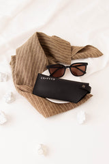 Cactus Leather Glasses Case