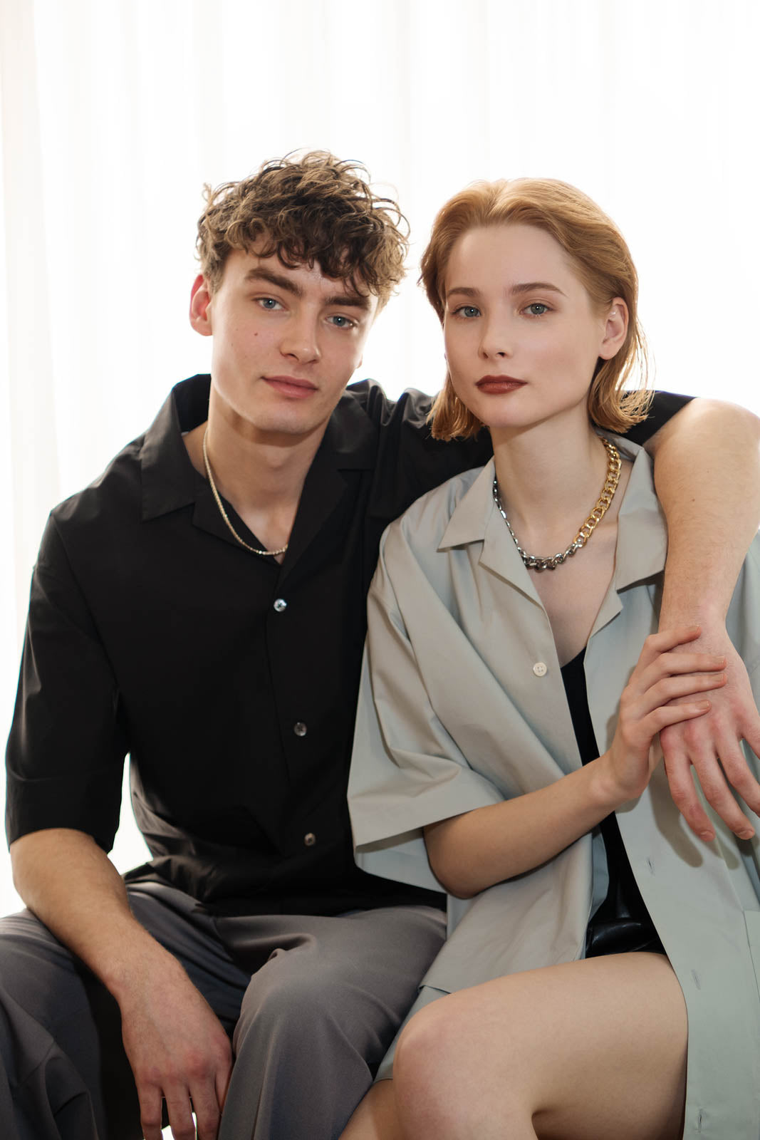 Open Collar Shirt