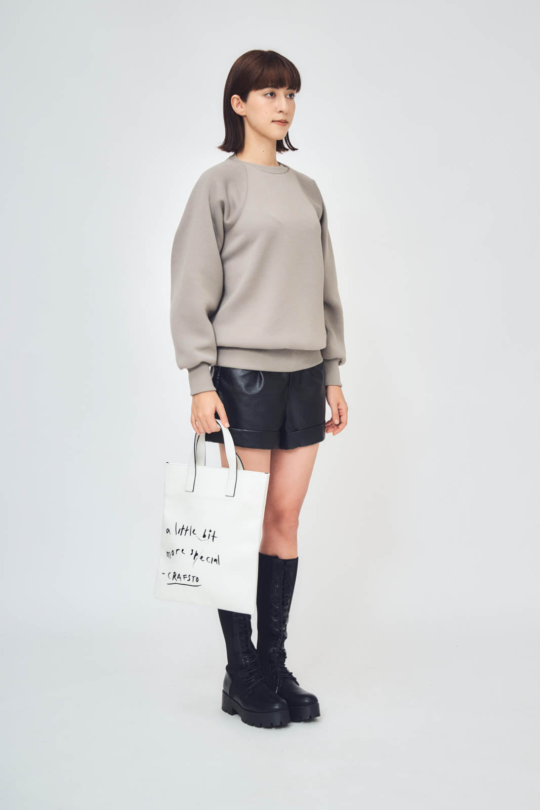 Cactus Leather Graphic Lesson Bag