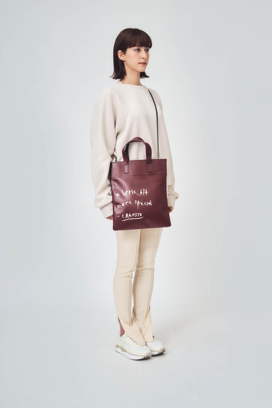 Cactus Leather Graphic Lesson Bag
