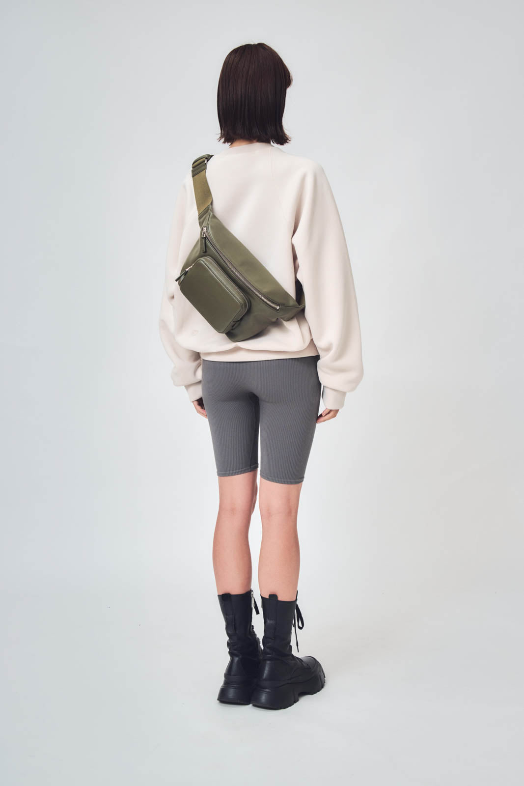 Cactus Leather Crossbody Bag