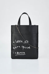 Cactus Leather Graphic Lesson Bag