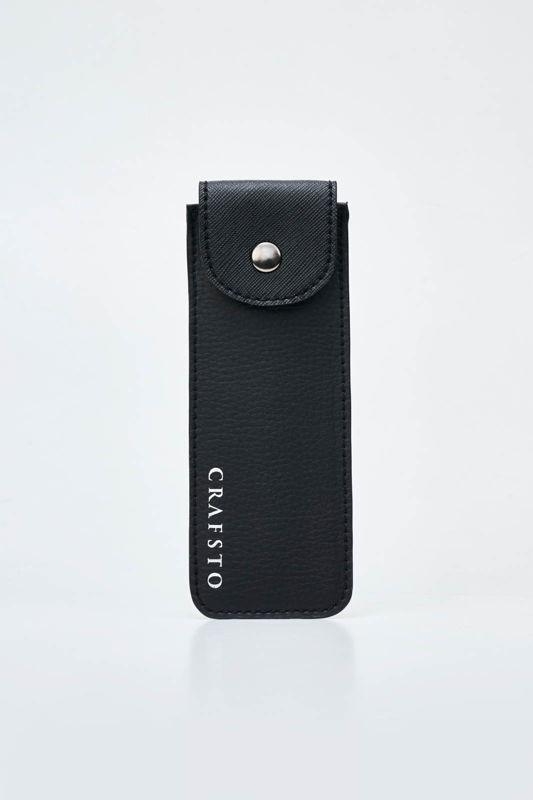 Mushroom Leather Pen Case with Flap