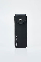 Mushroom Leather Pen Case with Flap