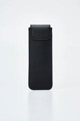 Mushroom Leather Pen Case with Flap