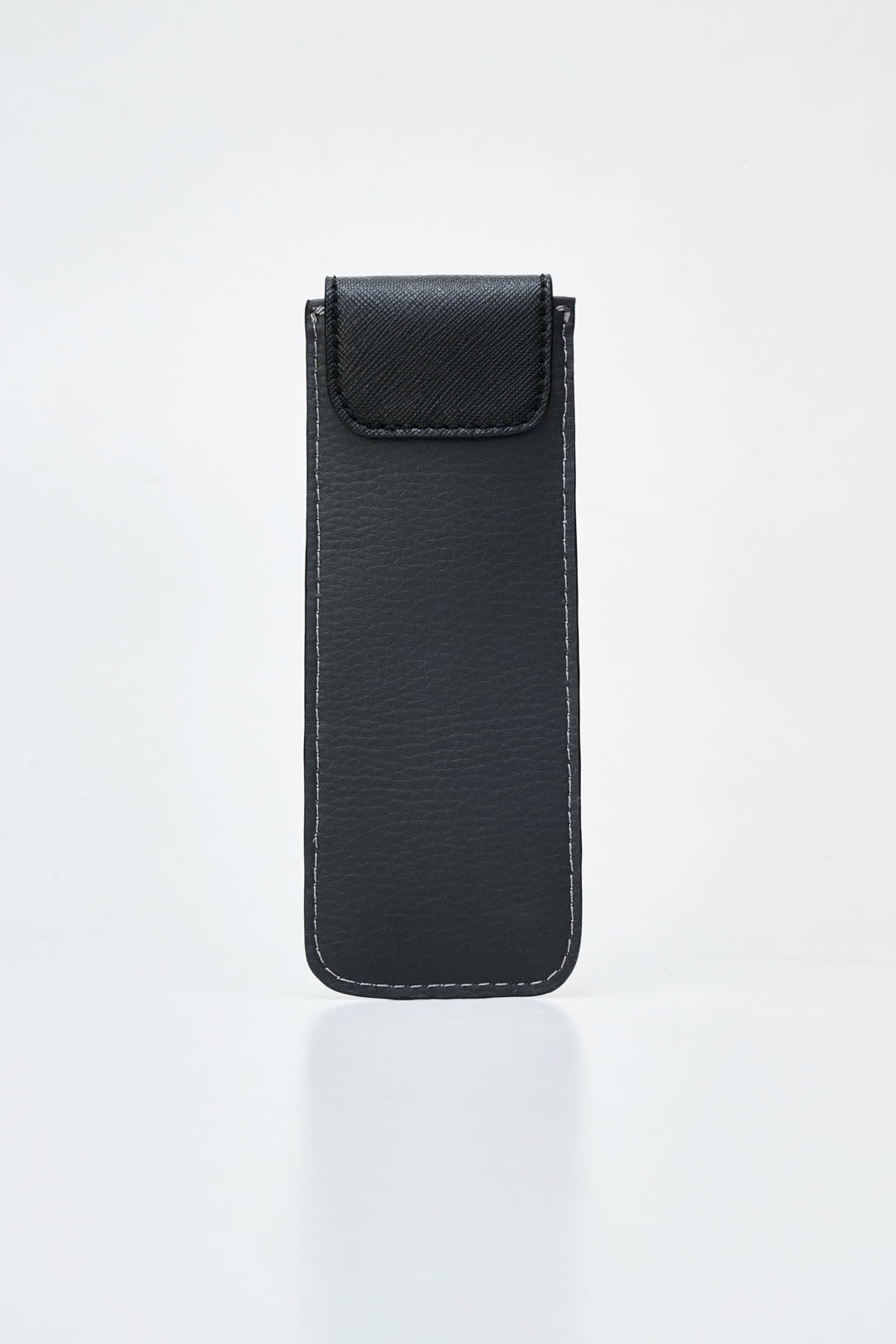 Mushroom Leather Pen Case with Flap