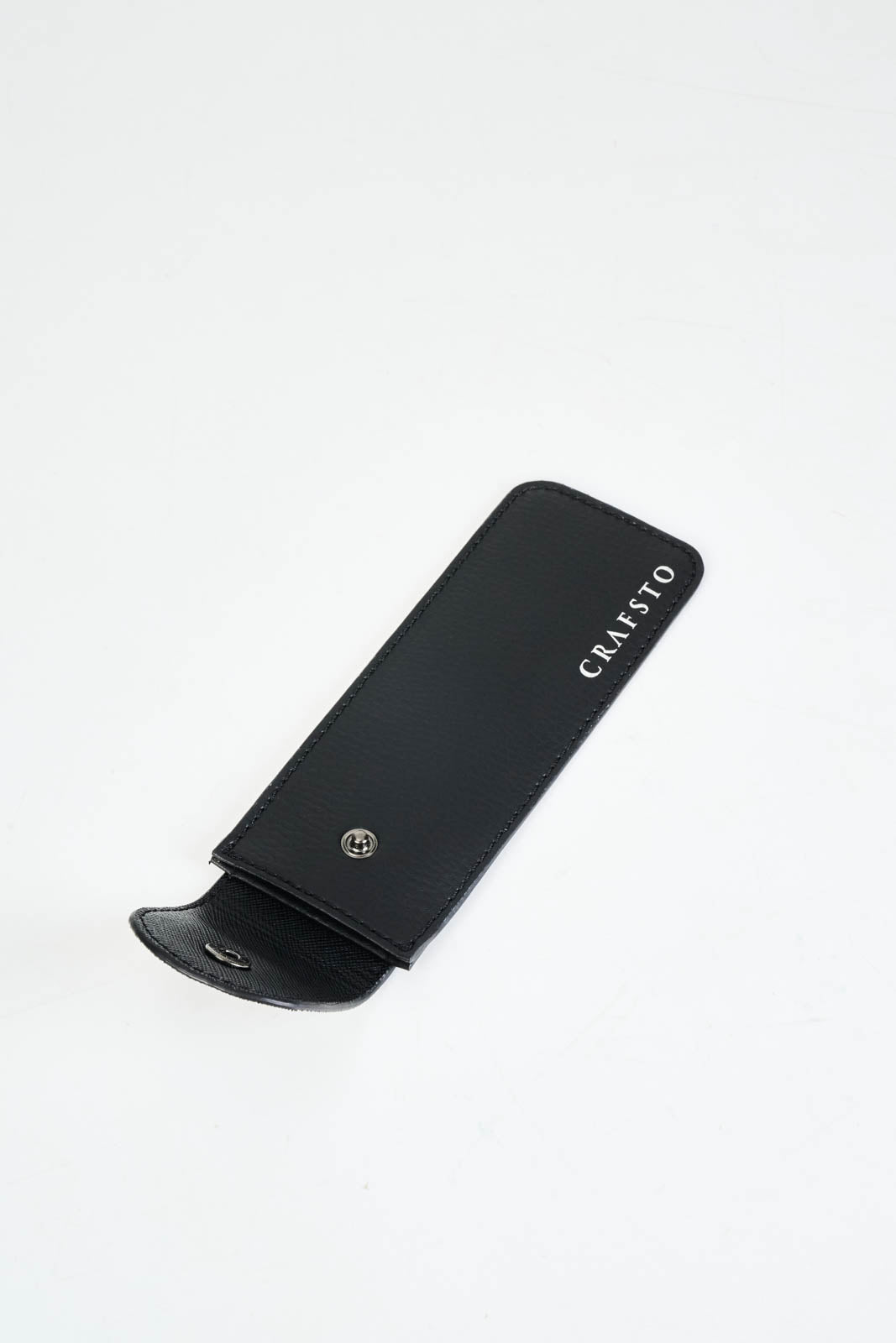 Mushroom Leather Pen Case with Flap
