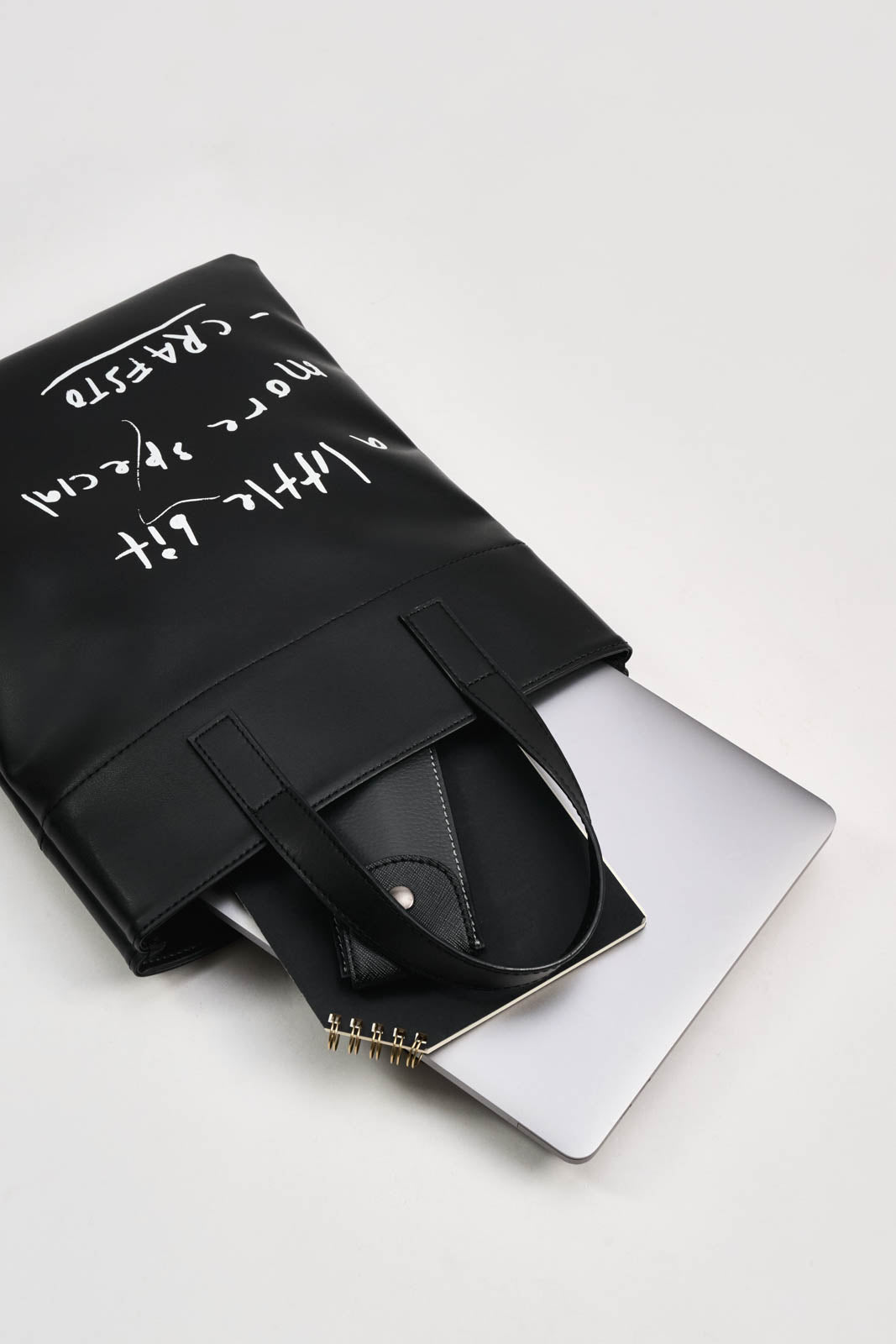 Cactus Leather Graphic Lesson Bag