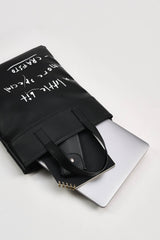 Cactus Leather Graphic Lesson Bag