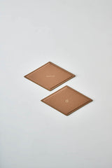 Apple Leather Puzzle Coaster