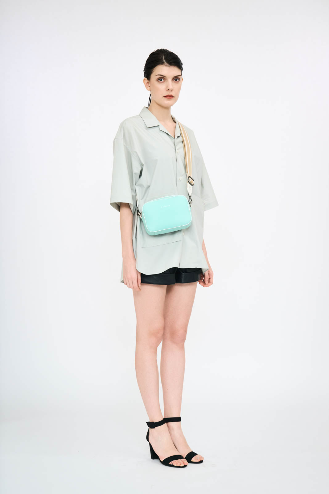 Line x Cactus Leather Shoulder Strap