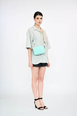 Line x Cactus Leather Shoulder Strap