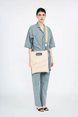 Line x Cactus Leather Shoulder Strap