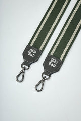 Line x Cone Leather Shoulder Strap