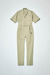 Typewriter Half Sleeve Jumpsuit
