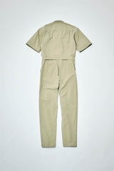 Typewriter Half Sleeve Jumpsuit