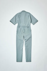 Typewriter Half Sleeve Jumpsuit