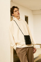 Apple leather crossbody smartphone shoulder purse