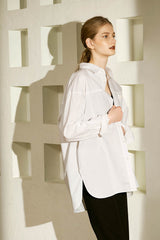 Drop shoulder shirt