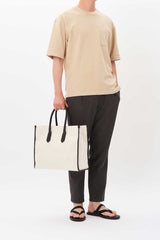 Apple Leather&OrganicCotton Tote bag